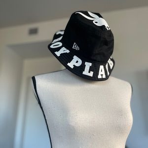 SOLD Rare Playboy x New Era Unisex bucket hat size M limited edition mens unisex